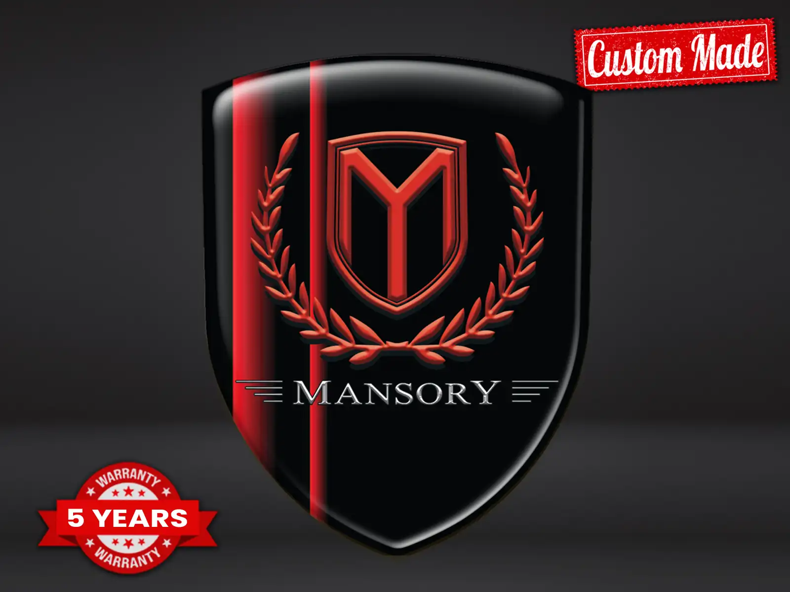 Mansory Stickers Capot Auto Universels Qualité Pro